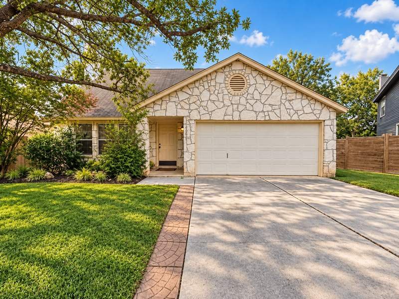 7505 Shadywood Dr, a single-family house bought by PG Homes — three-quarter view