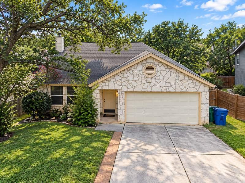 7505 Shadywood Dr, a single-family house bought by PG Homes — elevated view