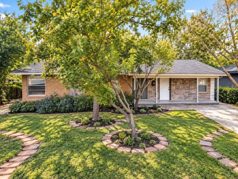 7804 Gault St, Austin, a single-family house bought by PG Homes — elevated view