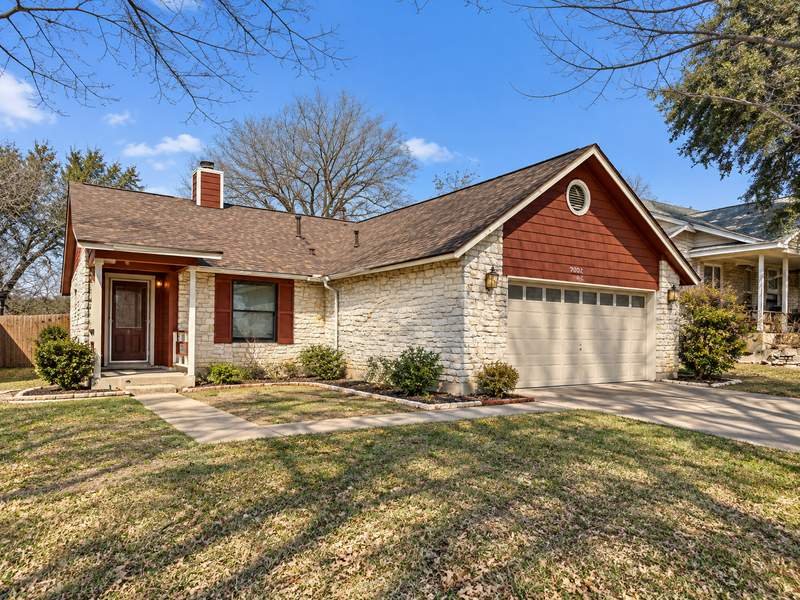 7902 Doncaster, a single-family house bought by PG Homes — three-quarter view